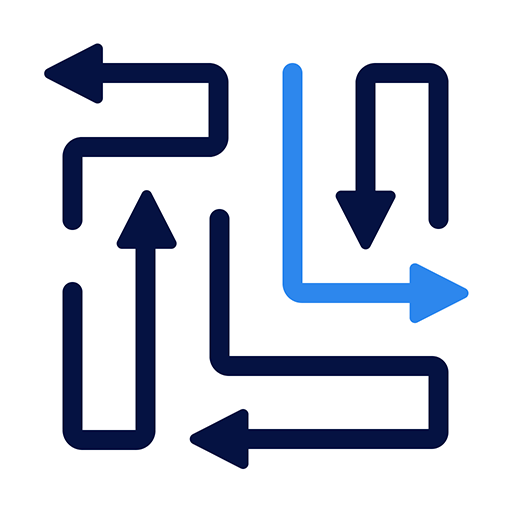 Rompecabezas de flechas – Juego de tocar